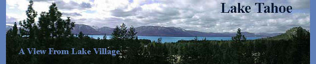 View of Lake Tahoe from  Accommodation Tahoe's Lake Village Vacation Rental s