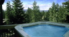 Lake Tahoe vacation rental  Unit 46 Hot Tub and Deck View